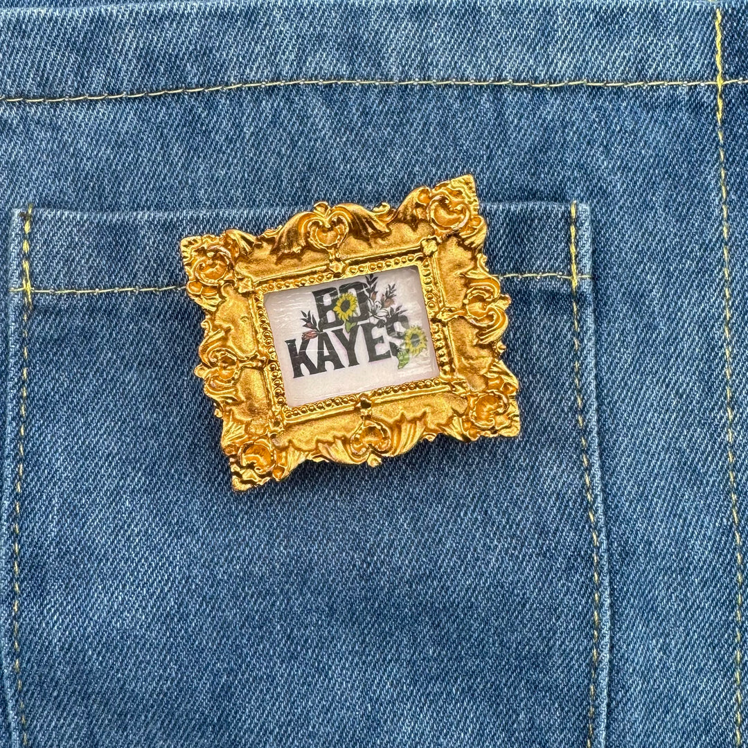 PICTURE FRAME BROOCH PIN