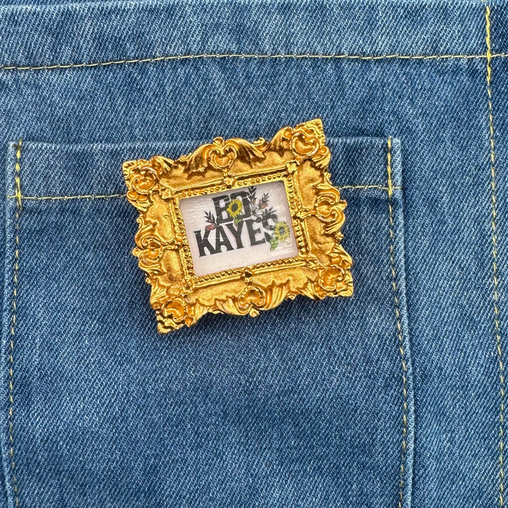 PICTURE FRAME BROOCH PIN