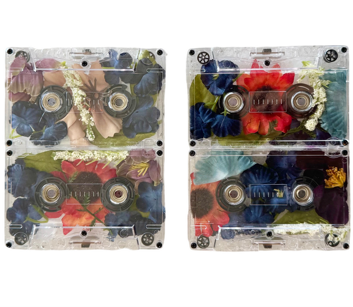 CASSETTE TAPE COASTER SET