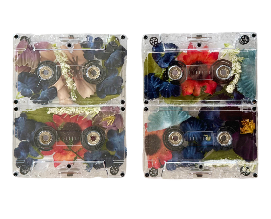 CASSETTE TAPE COASTER SET