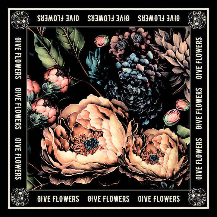 GIVE FLOWERS SCARF